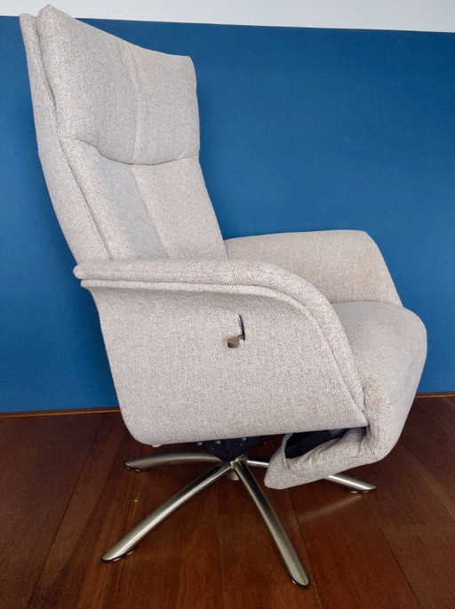 Relax fauteuil Ezzino Pronto wonen stoel beigea