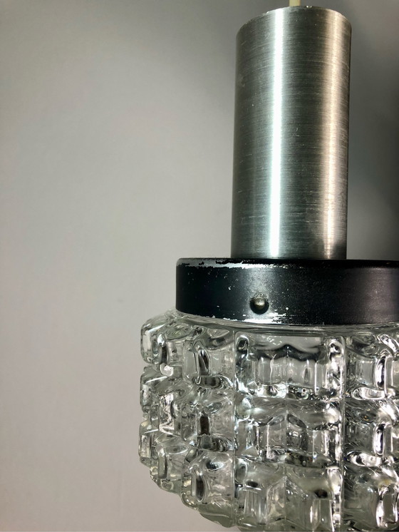 Image 1 of 2x Vintage Deense hanglamp