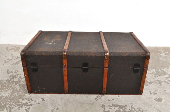 Image 1 of Vintage hutkoffer jaren 30