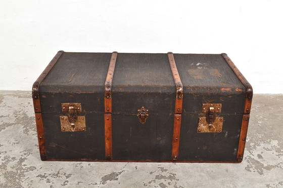 Image 1 of Vintage hutkoffer jaren 30