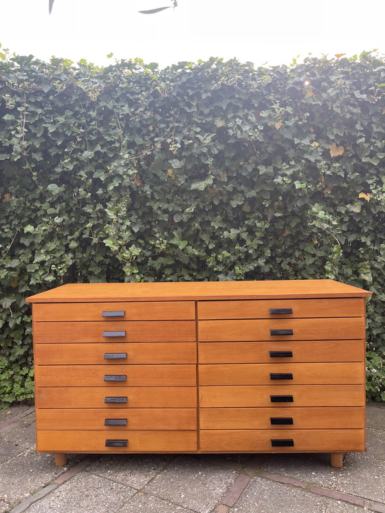 Image 1 of Vintage teak ladekast 