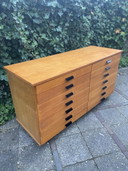 Vintage teak ladekast 
