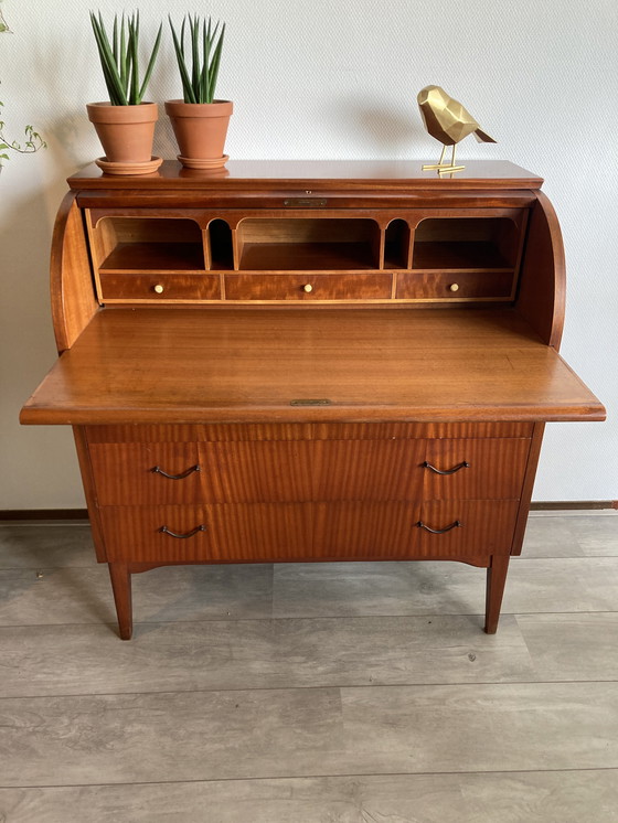 Image 1 of Retro vintage mid-century secretaire
