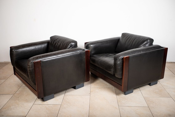 Image 1 of 2x Cassina "920" fauteuils Tobia & Scarpa