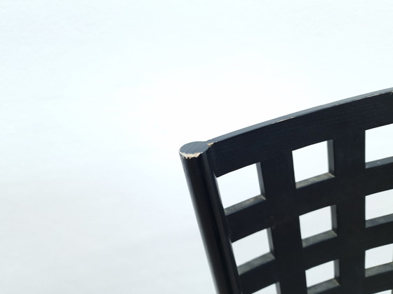 Image 1 of Cassina Makintosh Hill Chair design fauteuil houten stoel 