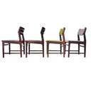 4x eetkamerstoelen