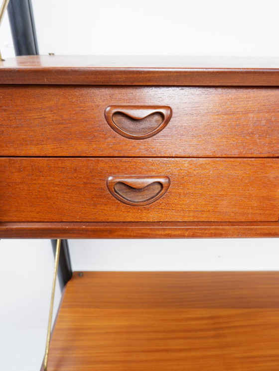 Image 1 of Louis van Teeffelen wandsysteem voor Webe, jaren 60