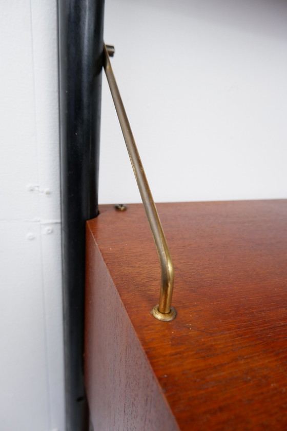 Image 1 of Louis van Teeffelen wandsysteem voor Webe, jaren 60