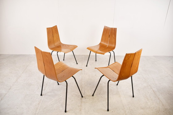 Image 1 of 4x Horgen Glarus Model GA Stoelen