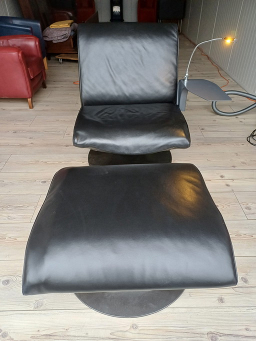 Novastyl relaxfauteuil met hocker