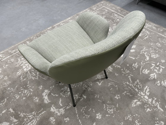 Image 1 of Nieuw Rolf Benz 594 Fauteuil groen