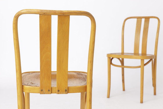 Image 1 of 2 Vintage IKEA stoelen Lena van Radomsko, jaren 70 Bentwood