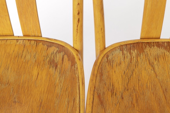 Image 1 of 2 Vintage IKEA stoelen Lena van Radomsko, jaren 70 Bentwood