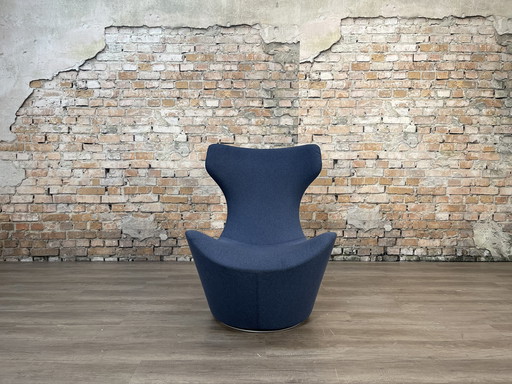 B&B Italia Papilio blauw - fauteuil