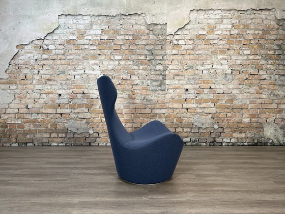 Image 1 of B&B Italia Papilio blauw - fauteuil