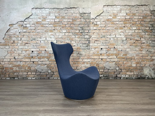 B&B Italia Papilio blauw - fauteuil