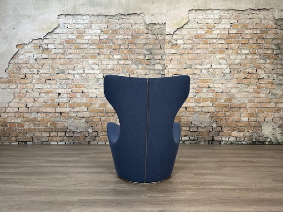 Image 1 of B&B Italia Papilio blauw - fauteuil