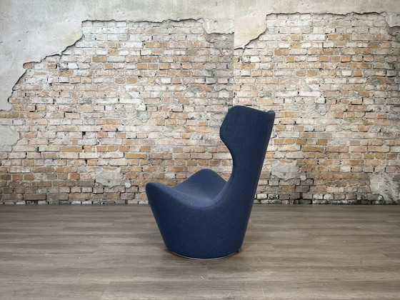 Image 1 of B&B Italia Papilio blauw - fauteuil