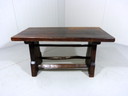 Antieke houten salontafel 1880-1890