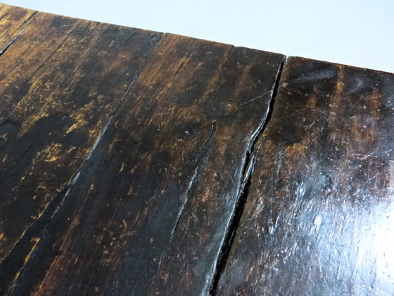 Image 1 of Antieke houten salontafel 1880-1890