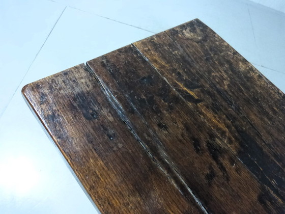Image 1 of Antieke houten salontafel 1880-1890