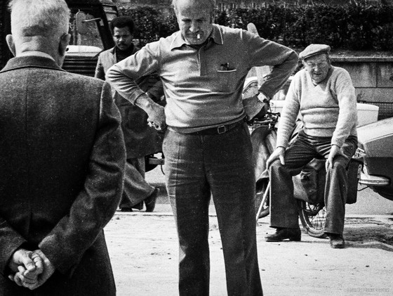 Image 1 of You tell me - Jeu de boules along the Seine - Paris 1973 1/25