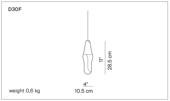 Image 1 of 3 x Luceplan Pod Lens hanglamp