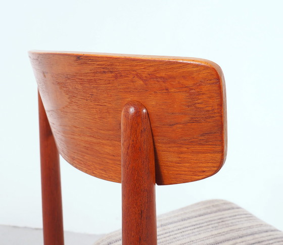 Image 1 of Set Deens design Teak eettafel stoelen, 1960's