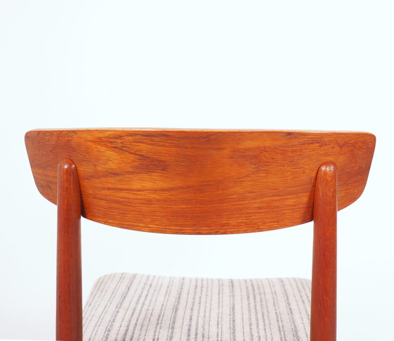 Image 1 of Set Deens design Teak eettafel stoelen, 1960's