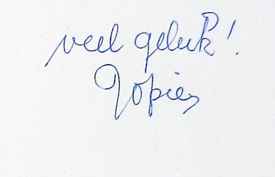 Image 1 of “De lappenpop” boek over Jopie Huisman, door Rutger Kopland, gesigneerd