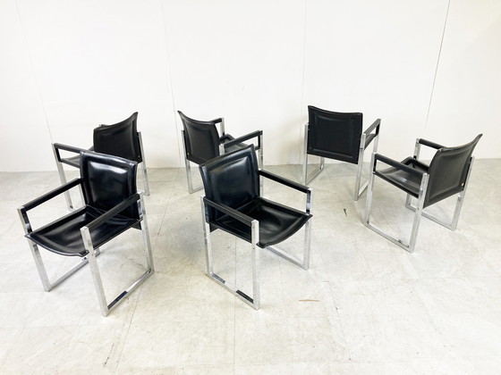 Image 1 of Vintage eetkamerstoelen van Arrben, jaren 80