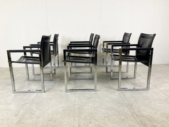 Image 1 of Vintage eetkamerstoelen van Arrben, jaren 80