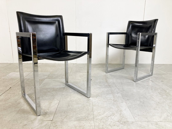 Image 1 of Vintage eetkamerstoelen van Arrben, jaren 80