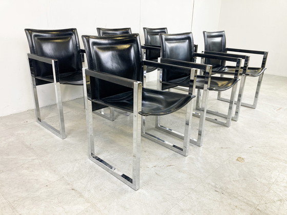 Image 1 of Vintage eetkamerstoelen van Arrben, jaren 80