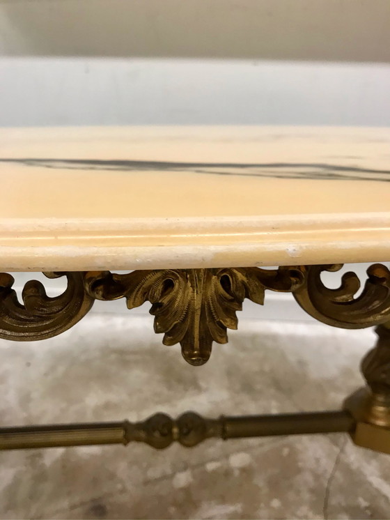 Image 1 of Vintage marmeren salontafel