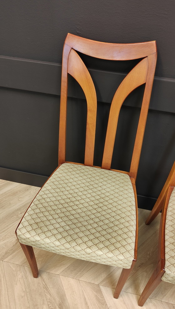 Image 1 of 6x Mid Century eettafel stoelen | Vintage