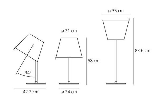 Image 1 of Artemide Melampo tafellamp