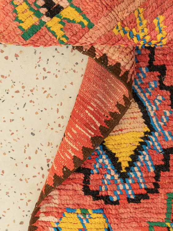 Image 1 of Vintage Boujad, Berber-tapijt, 123 X 290