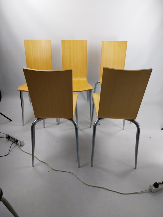 Image 1 of 5x Driade olly tango stoelen van Philip Starck jaren 90