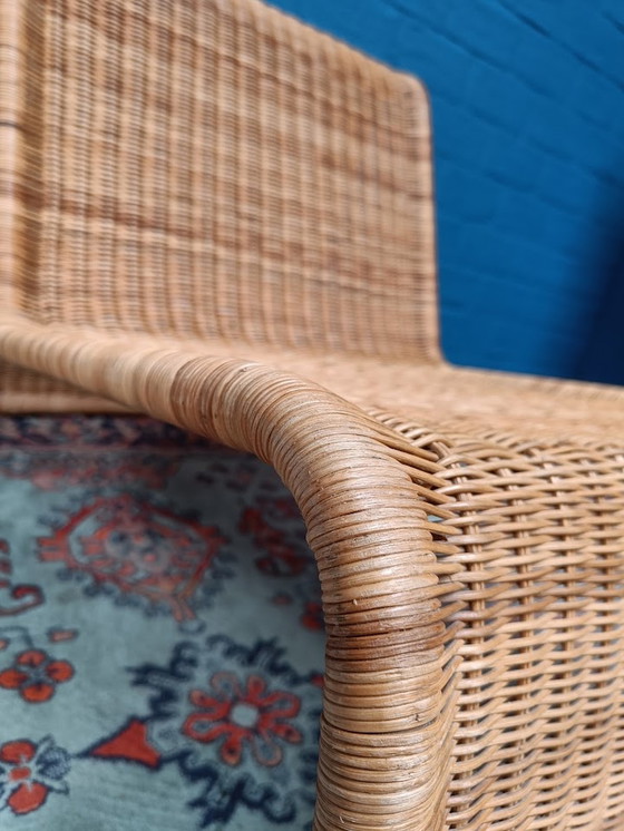 Image 1 of Vintage Rotan Fauteuil 