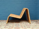 Vintage Rotan Fauteuil 