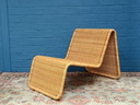 Vintage Rotan Fauteuil 