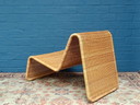 Vintage Rotan Fauteuil 
