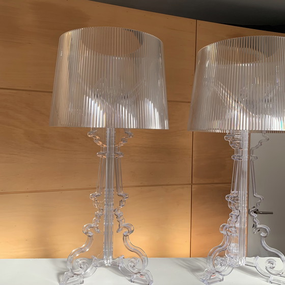 Image 1 of 3x Kartell Bourgieslampen door Ferruccio Lavian