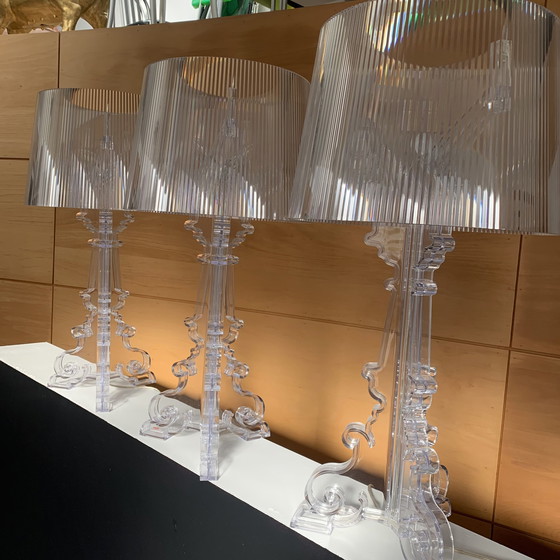 Image 1 of 3x Kartell Bourgieslampen door Ferruccio Lavian