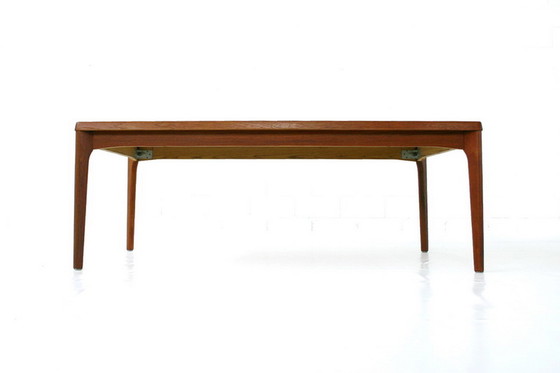 Image 1 of Henning Kjaernulf voor Vejle Møbelfabrik, Mid Century Teak salontafel, Deens design