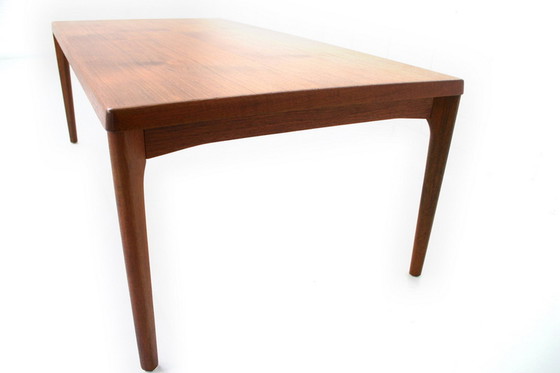 Image 1 of Henning Kjaernulf voor Vejle Møbelfabrik, Mid Century Teak salontafel, Deens design