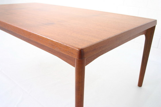 Image 1 of Henning Kjaernulf voor Vejle Møbelfabrik, Mid Century Teak salontafel, Deens design