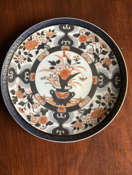 Image 1 of Imari Japanese wall plate