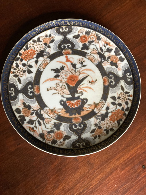 Imari Japanese wall plate